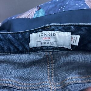 Torrid Blue Boyfriend Jeans
